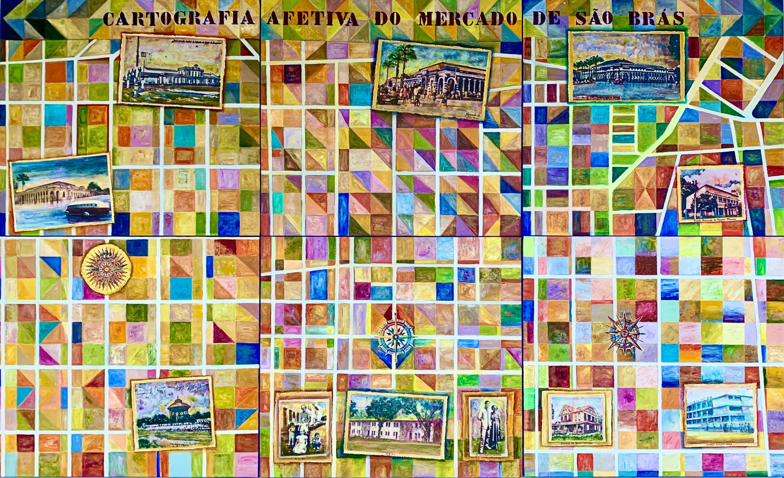 Cartografia Afetiva do Mercado de São Brás - Jorge Eiró