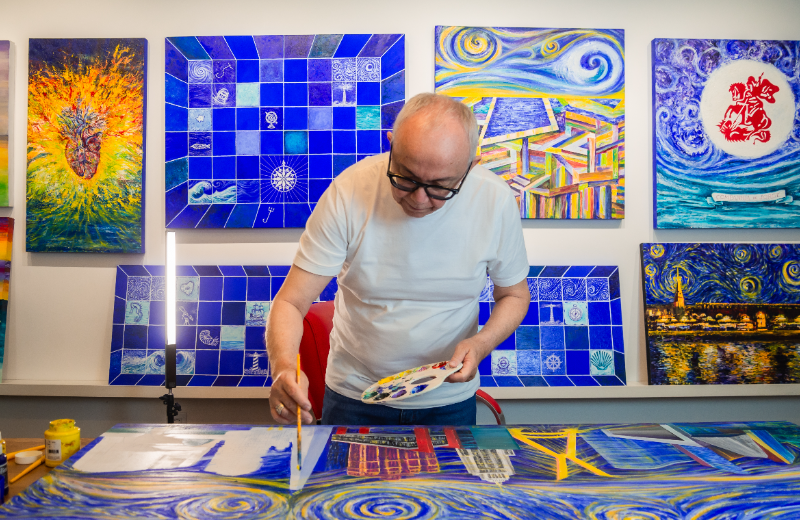 A arte sem rótulos de Jorge Eiró