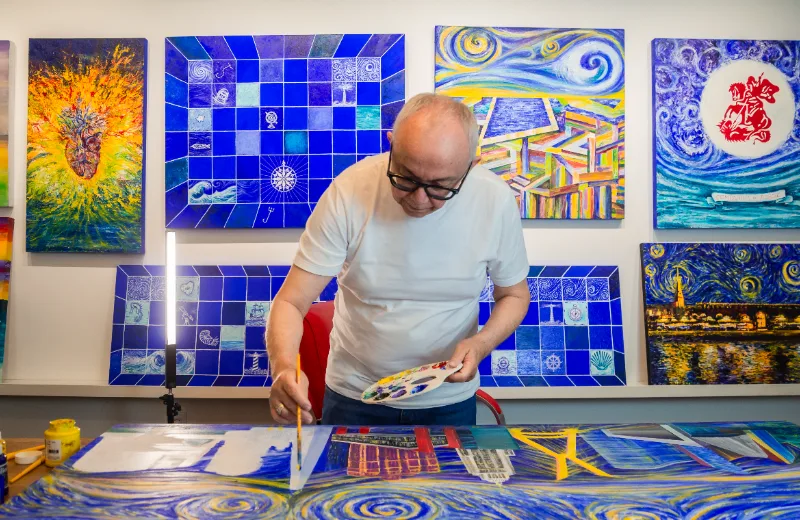 A arte sem rótulos de Jorge Eiró